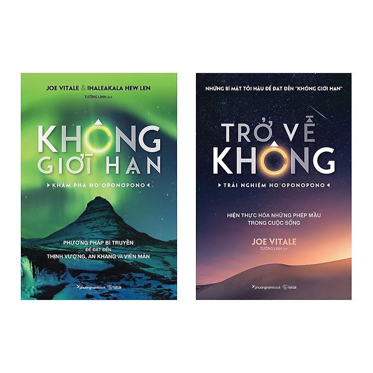 Bộ sách về phương pháp HO'OPONOPONO của JOE VITALE: Không Giới Hạn + Trở Về Không - Ảnh 3