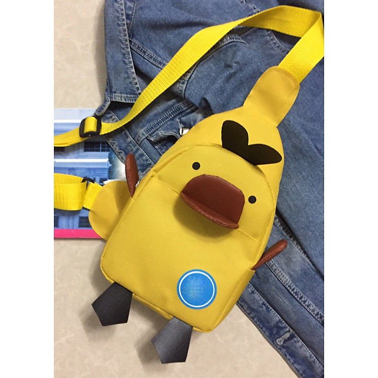 Túi Đeo Chéo Nam Nữ Hình Vịt Con Xinh Xắn.