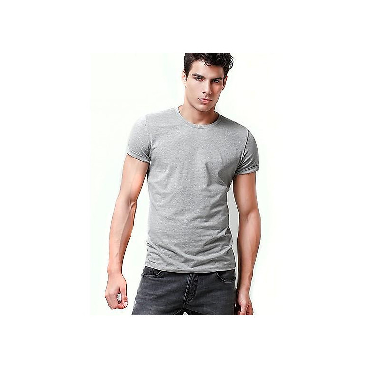 Áo thun nam body cổ tim cao cấp siêu thoáng TF4