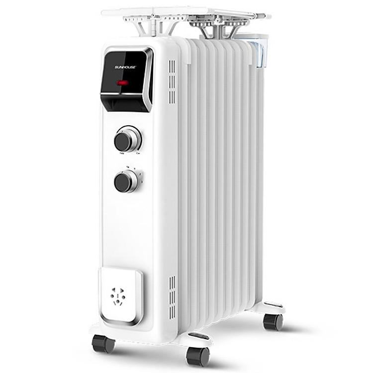 Máy Sưởi Dầu Sunhouse 13 Lá SHD7084 (2400W) (Có Giá Phơi) – Hàng Chính Hãng