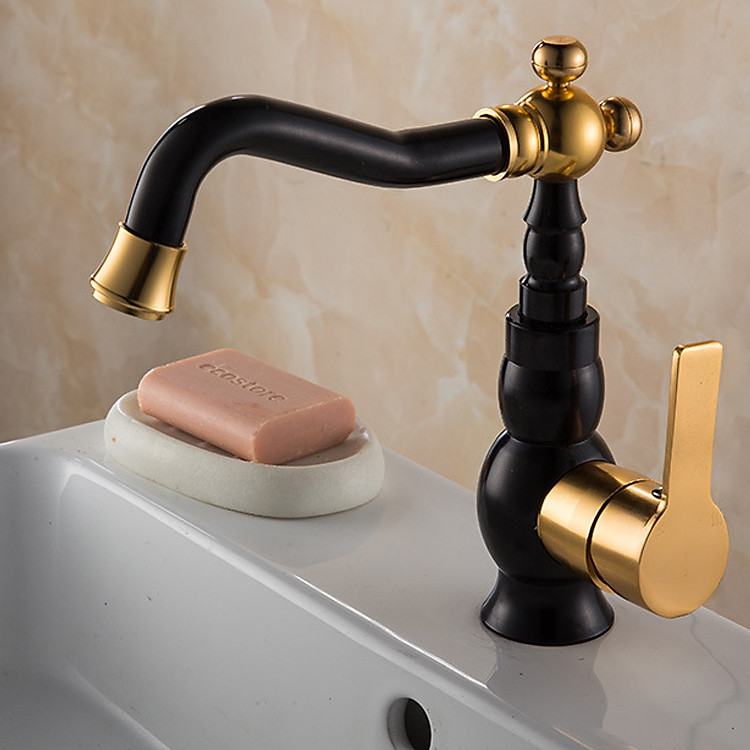 Vòi chậu lavabo nóng lạnh phong cách châu âu cao cấp - Horizen