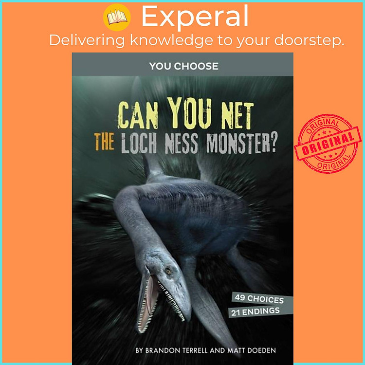 Sách - Can You Net the Loch Ness Monster? - An Interactive Monster Hunt by Matt Doeden (UK edition, paperback)