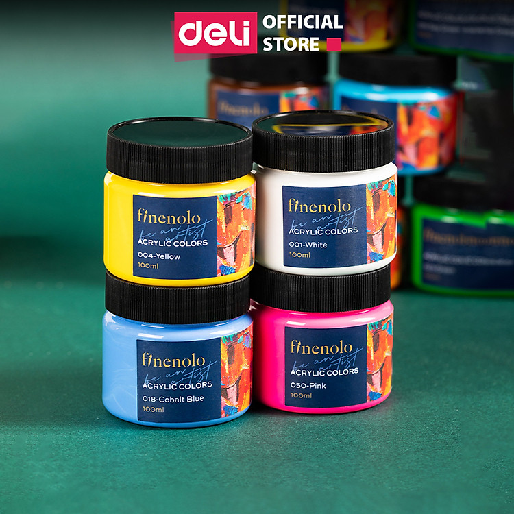 Màu Acrylic 100ml Finenolo Deli (Nhiều màu)