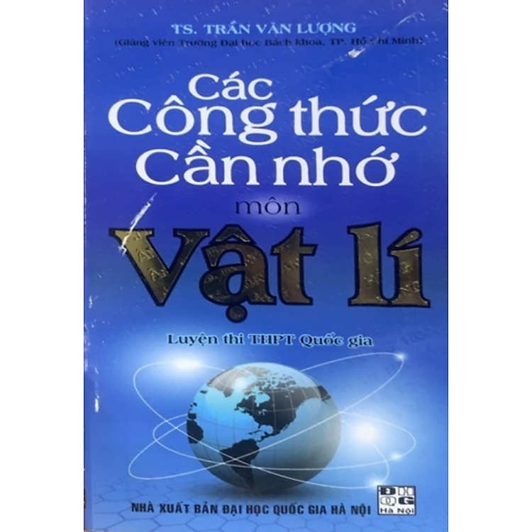 Các Công Thức Cần Nhớ Môn Vật Lí