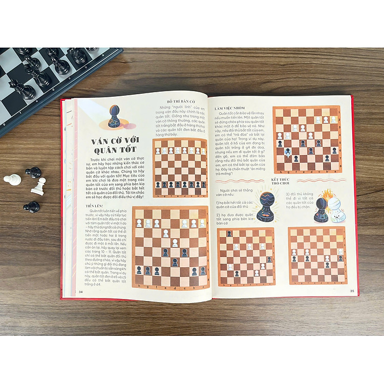 Cẩm Nang Cờ Vua - Học Cờ Vua Căn Bản Từ Một Kì Thủ Chuyên Nghiệp - Ảnh 6