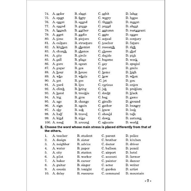 Bồi Dưỡng Học Sinh Giỏi Tiếng Anh 10 (Dùng Chung Các Bộ SGK Hiện Hành) - Ảnh 4