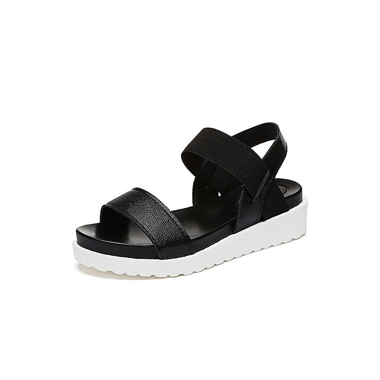 Giày Sandal Nữ 2018 Đế Cao Chất Da Đẹp 3Fashion - MSP 2989