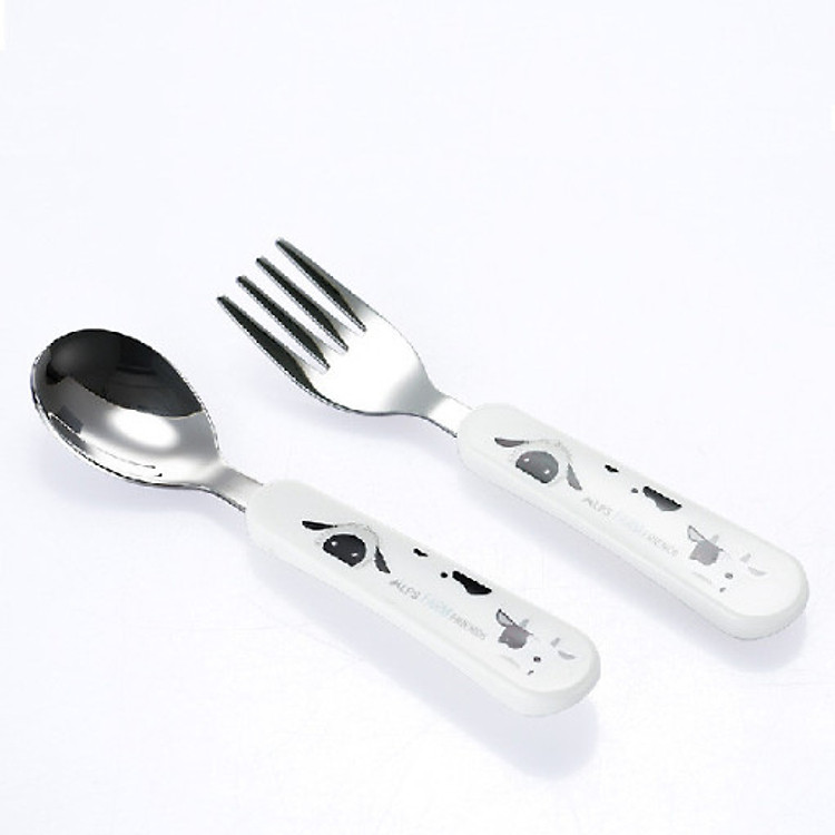 Set muỗng nĩa ăn dặm STENLOCK Chính hãng Giá rẻ - Hình ảnh 3