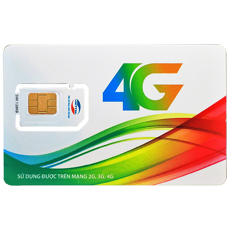 Sim 4G Viettel gói cước D500 4GB/Tháng Trọn Gói 1 Năm (12 tháng)