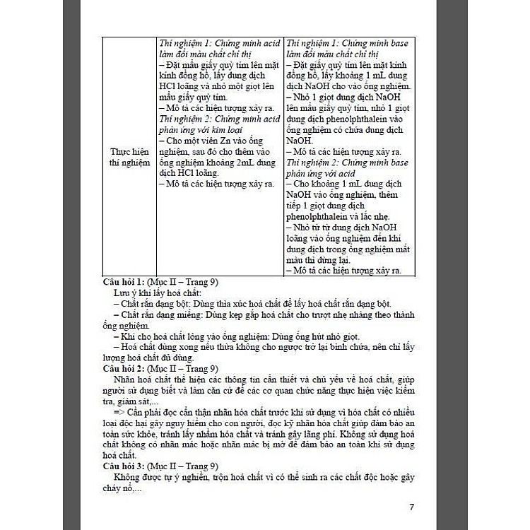 Hướng Dẫn Trả Lời Câu Hỏi Khoa Học Tự Nhiên Lớp 9 - Ảnh 2