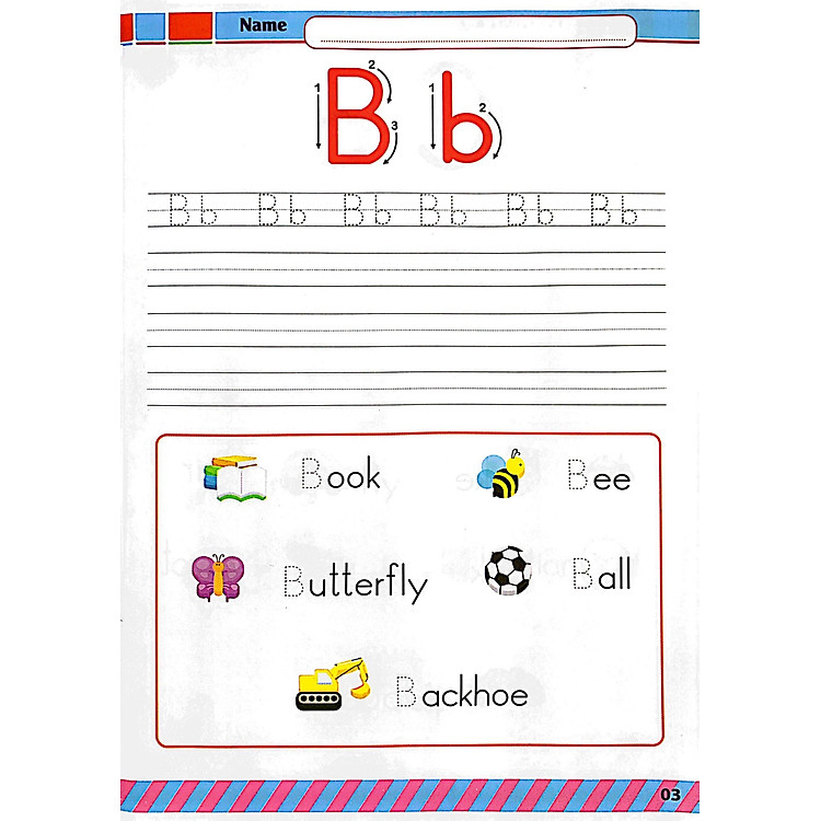 Vở Tập Viết Tiếng Anh Cho Bé - Tập 7 - Ảnh 4