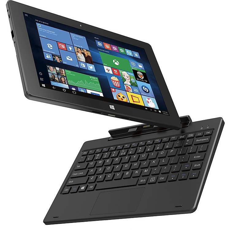 Laptop 2 trong 1 OEM DIGILAND DL1028W màn hình cảm ứng 10.1 inch 2GB RAM 32GB - Hàng nhập khẩu