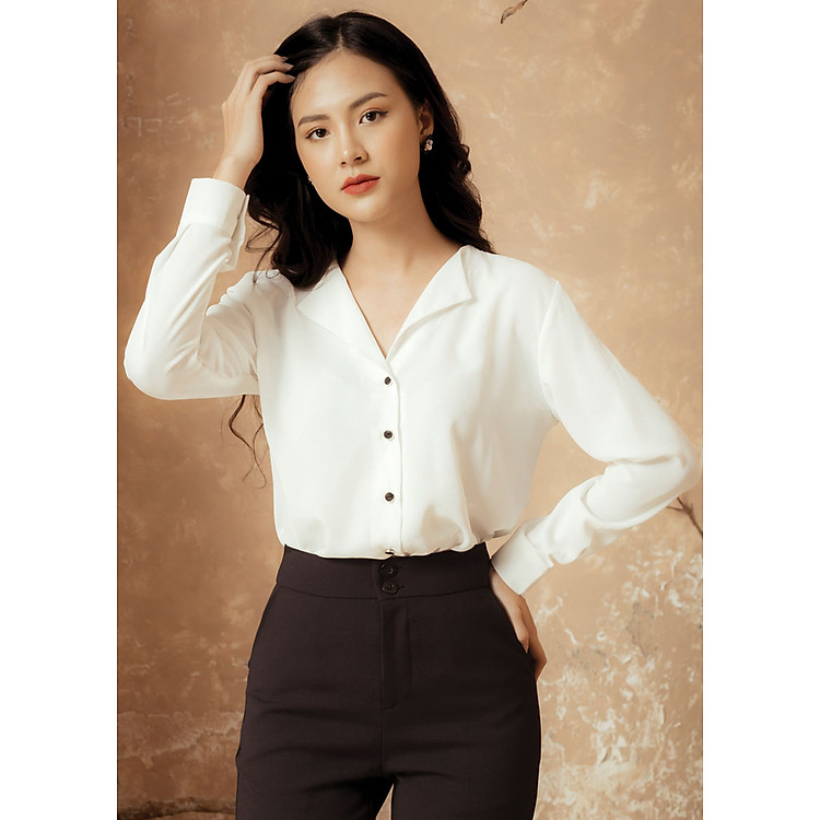 Áo Sơ Mi Cổ Lật Gumac A12957