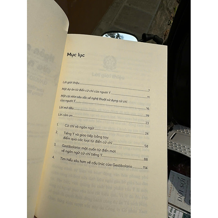 NGÔN NGỮ CỬ CHỈ CỦA NGƯỜI Ý - Claudio Nobili - Ảnh 5