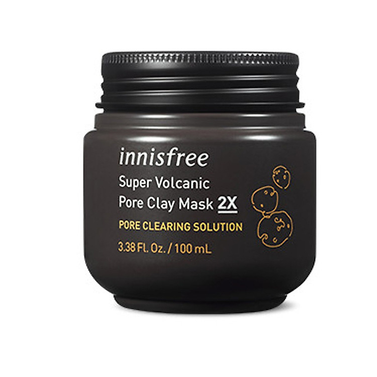 Mặt nạ đất sét Innisfree Super Volcanic Pore Clay Mask (100ml)
