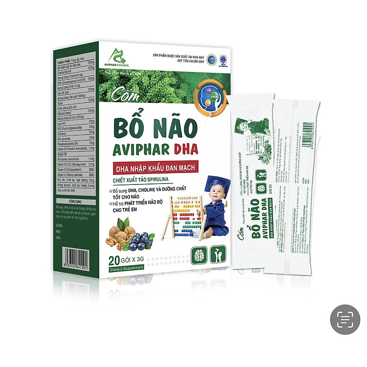 Nơi mua Cốm bổ não Aviphar DHA cho trẻ Chính hãng Giá tốt - Hình ảnh 2