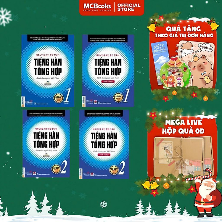 Tiếng Hàn Tổng Hợp Sơ Cấp 1 + 2 Dành Cho Người Việt Nam