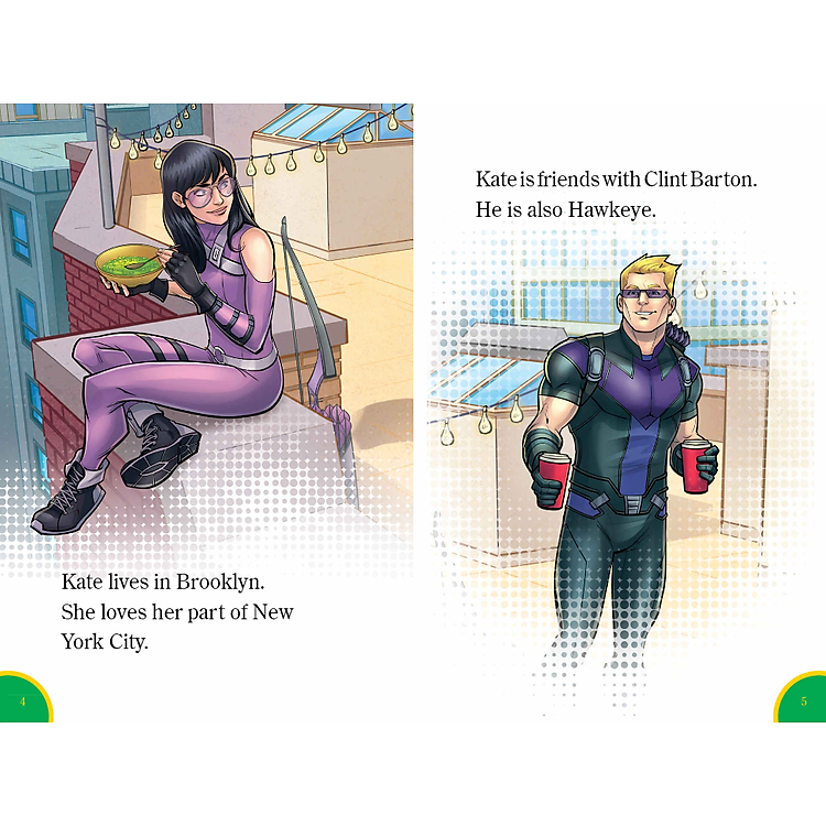 World Of Reading Level 1: This Is Kate Bishop: Hawkeye - Ảnh 4