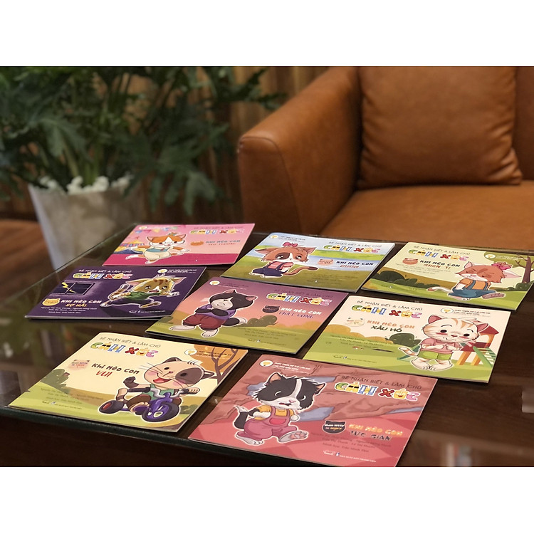 BỘ SÁCH BÉ NHẬN BIẾT VÀ LÀM CHỦ CẢM XÚC