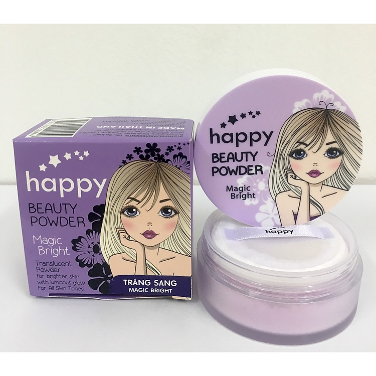 PHẤN TRANG ĐIỂM HAPPY POWDER NATURAL BEAUTY