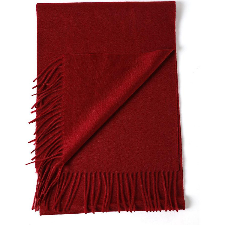 Khăn Len Quàng Cổ Nam Lịch Lãm Sang Trọng Đỏ