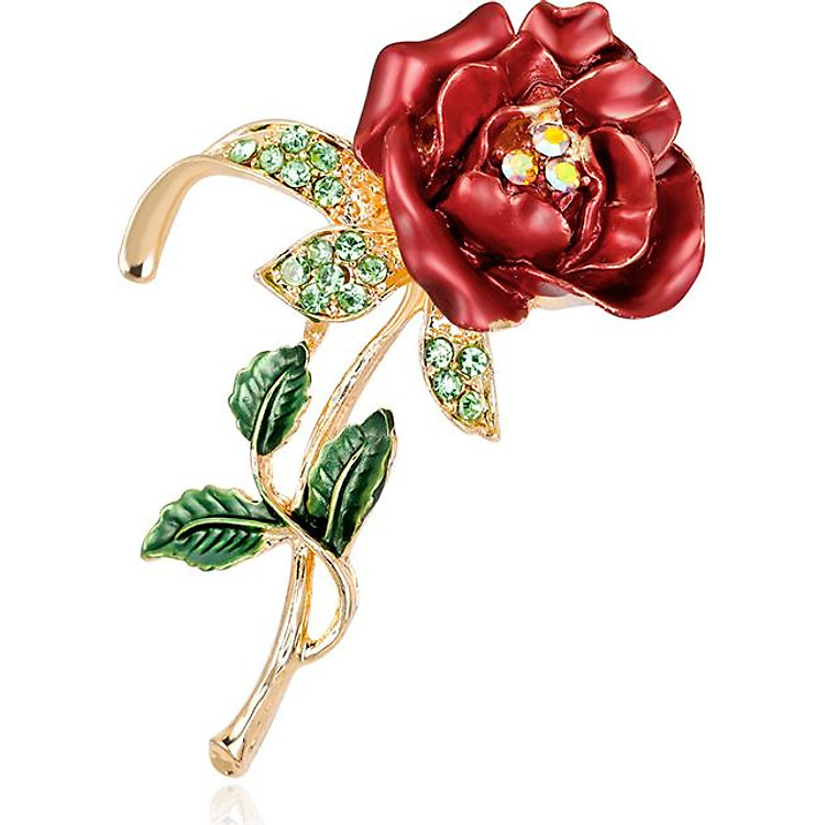 Cài áo Hoa hồng tình yêu