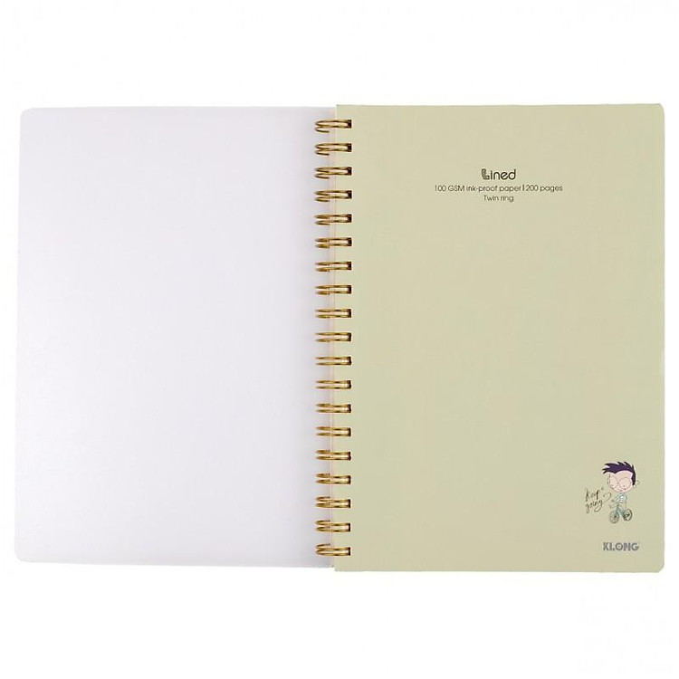 Vở Kẻ Ngang Lò Xo Kép B5 (200 trang) - Ảnh 2