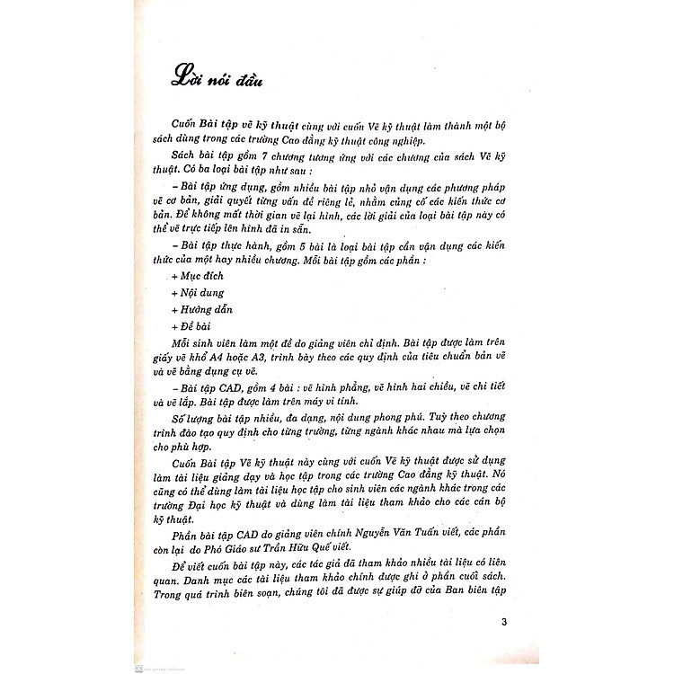 Bài Tập Vẽ Kỹ Thuật - Ảnh 2