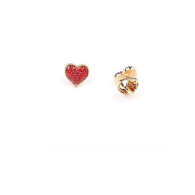 Cài áo combo 2 cái nhỏ xinh xắn dáng tim ca45