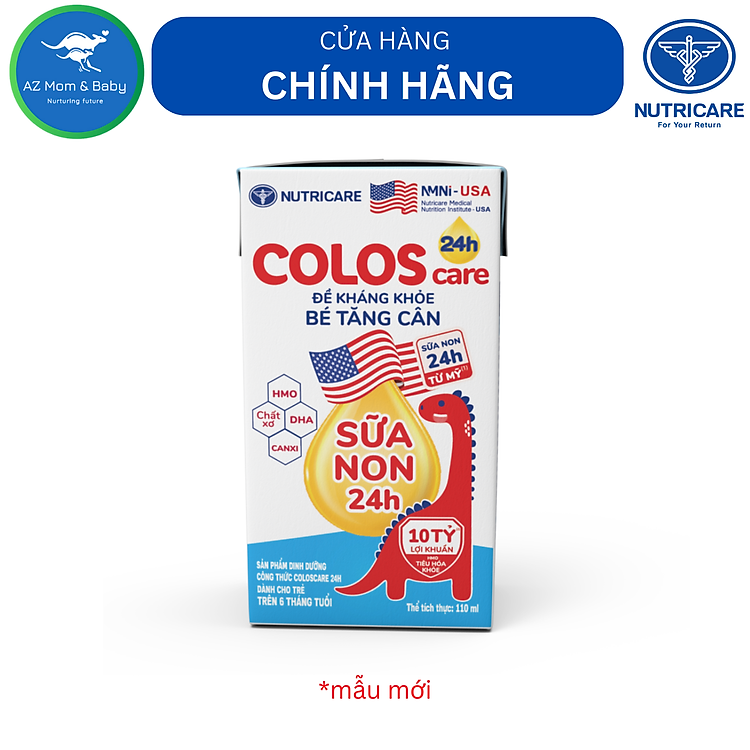 Mua tại Tiki: Thùng sữa công thức Nutricare ColosCare 110ml Chính hãng, giá tốt