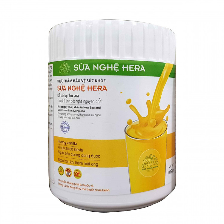Thực Phẩm Chức Năng Sữa Nghệ Hera 100g Nguyên Chất