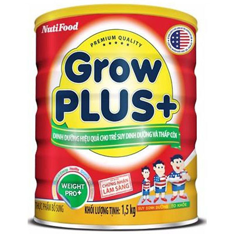 GrowPLUS+ Đỏ Cho Trẻ Suy Dinh Dưỡng Trên 1 Tuổi - Hàng Chính Hãng