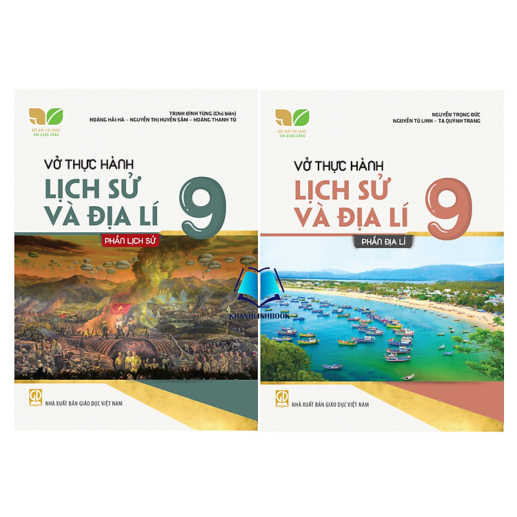 Combo Vở thực hành Lịch sử và Địa lí 9