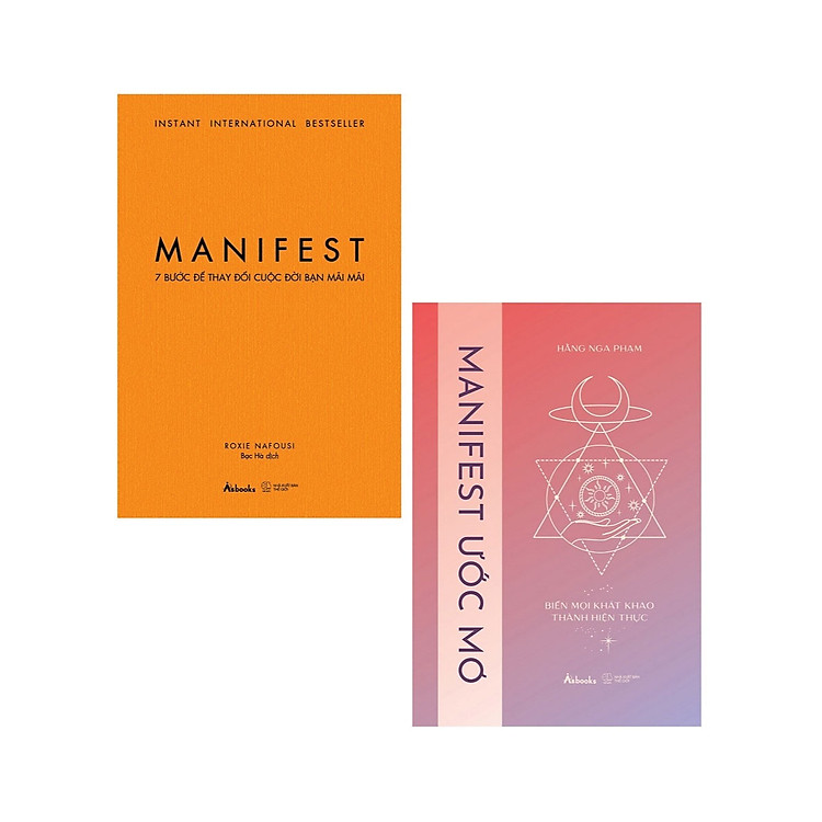 Combo Sách Thay Đổi Cuộc Đời Bạn Mãi Mãi: Manifest + Manifest Ước Mơ (Bộ 2 Cuốn) (AZ)