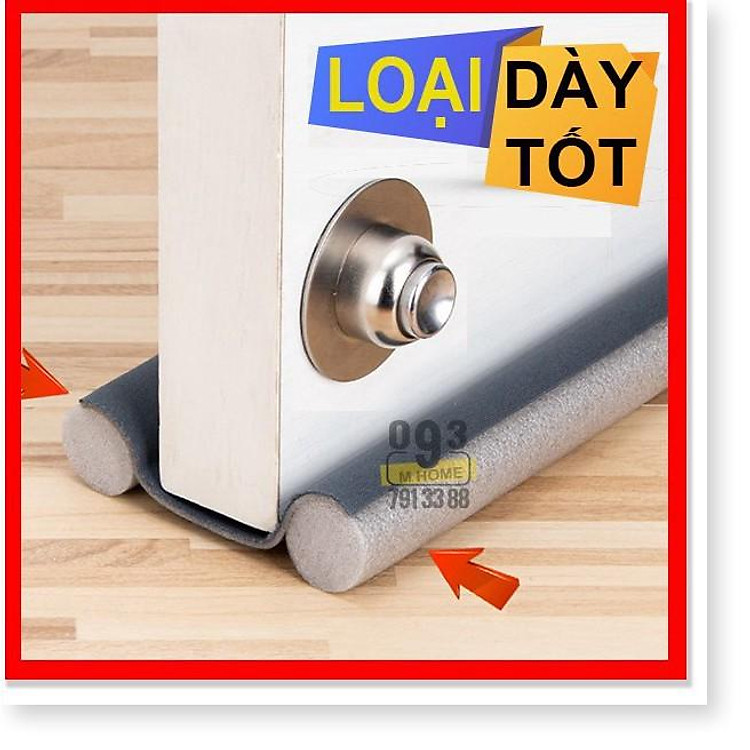 Thanh Nẹp Xốp Chắn Khe Cửa Cách Âm, Chống Ồn,Chặn Cửa 93cm