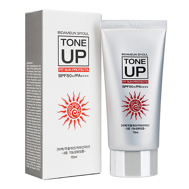 Kem Chống Nắng & Nâng Tông Màu Da SPF50+/SPF++++ Bidameun (70ml)