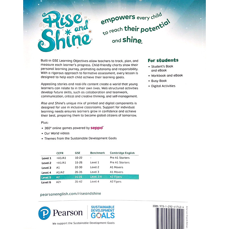 Rise And Shine American Level 5 Student's Book - Ảnh 2
