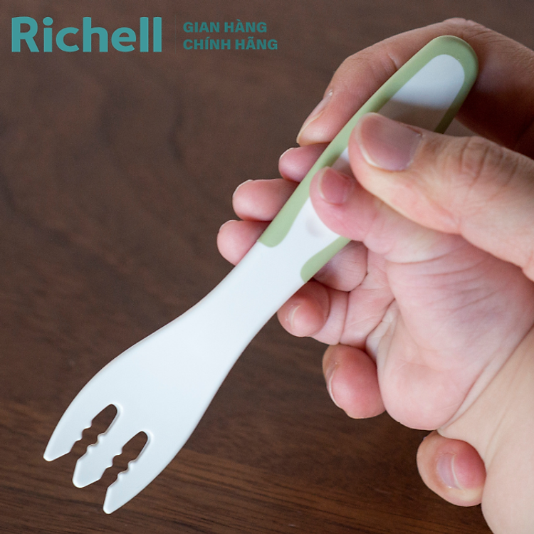 Bộ muỗng nĩa TLI Richell Nhật Bản cho bé Chính hãng Tiết kiệm - Hình ảnh 3