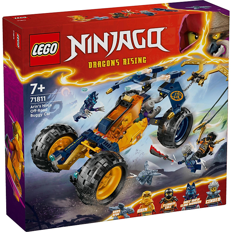 Mua LEGO NINJAGO 71811 Chiến xe Arin Chính hãng Giá rẻ - Hình ảnh 2