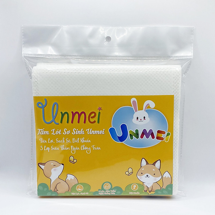 Tã Lót Xu Cho Bé Sơ Sinh UNMEI Chính hãng Ưu đãi - Hình ảnh 3