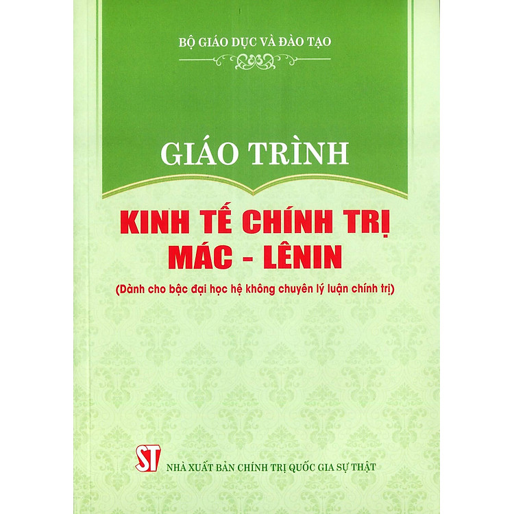 Giáo Trình Kinh Tế Chính Trị Mác - Lênin (Tái Bản 2024) - Ảnh 3
