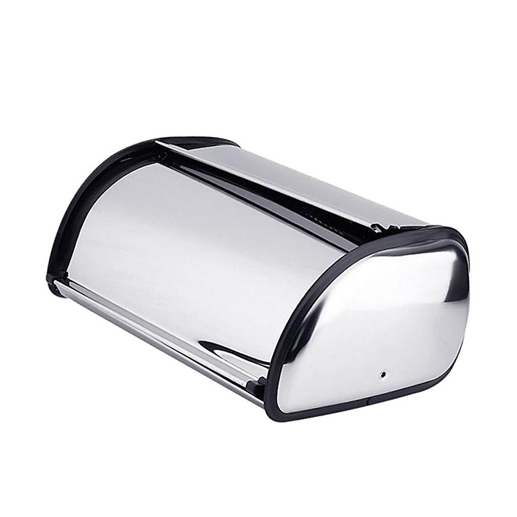 Bánh Mì Bin Inox Nhà Bếp Lưu Trữ Hàng đầu Cuộn Loaf Hộp đựng Retro