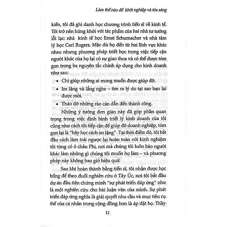 Làm Thế Nào Để Khởi Nghiệp Và Tỏa Sáng - Ảnh 5