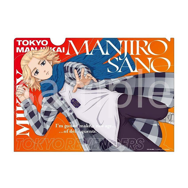 TV Anime Tokyo Revengers Clear File Book Vol. 1 (Japanese Edition) - Ảnh 5