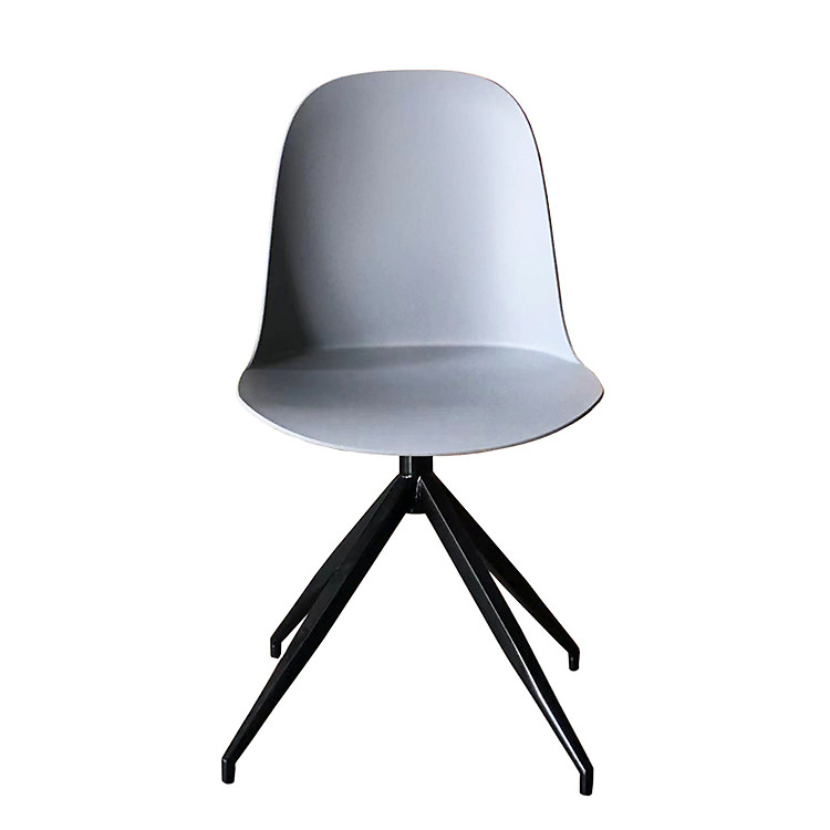 Ghế tiếp khách nhựa thân xoay 360 độ CE1027-1S Nội thất Capta Ghế họp nhỏ gọn thân nhựa PP dày không bánh xe tại HCM