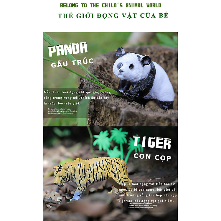 Đồ Chơi Mô Phỏng Thú Hoang Dã Chính hãng Tiết kiệm - Hình ảnh 3