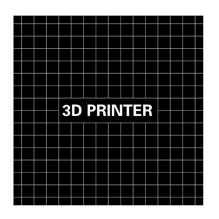 3D Printer Build Surface Print Plate Heat Bed Platform Sticker 300x300mm