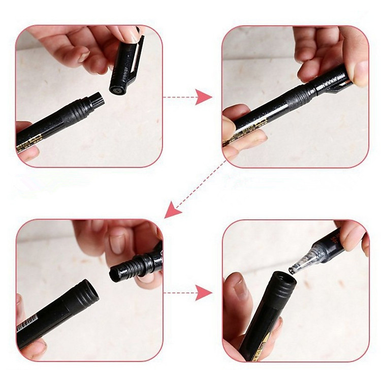 Bộ Bút Dạ Lông Viết Thư Pháp Baoke S20 (12 cái) - Ảnh 6