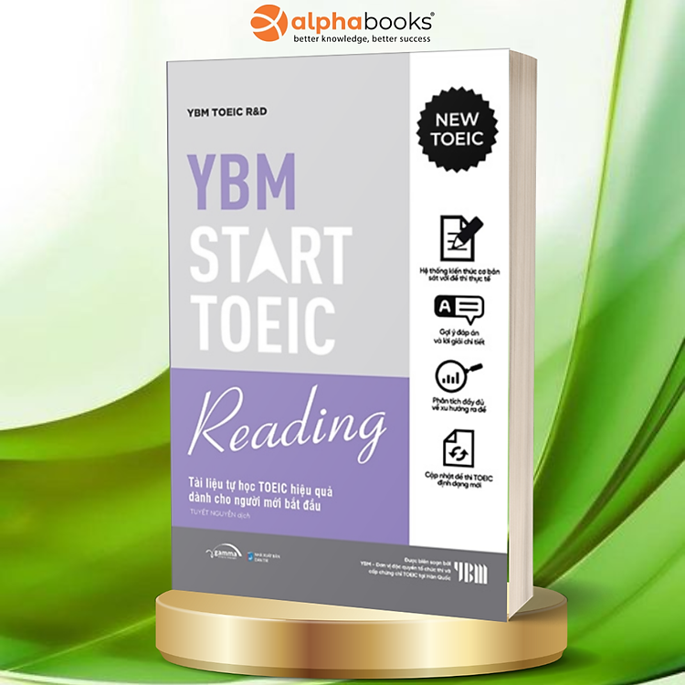 YBM TOEIC Start Reading – Tài liệu tự học TOEIC hiệu quả