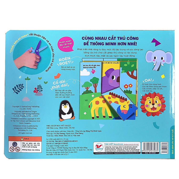 Đôi Bàn Tay Khéo Léo - Bộ Thủ Công Hình Con Vật - Ảnh 2